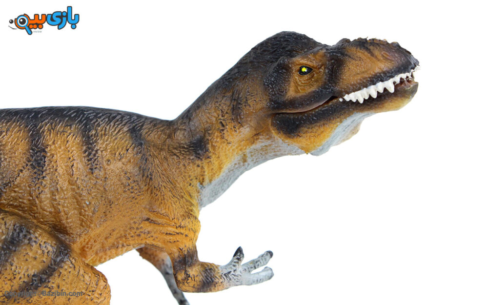 بازی فیگور حیوانات مدل دایناسور تیرکس با زمین نگه دارنده مک تویز 6