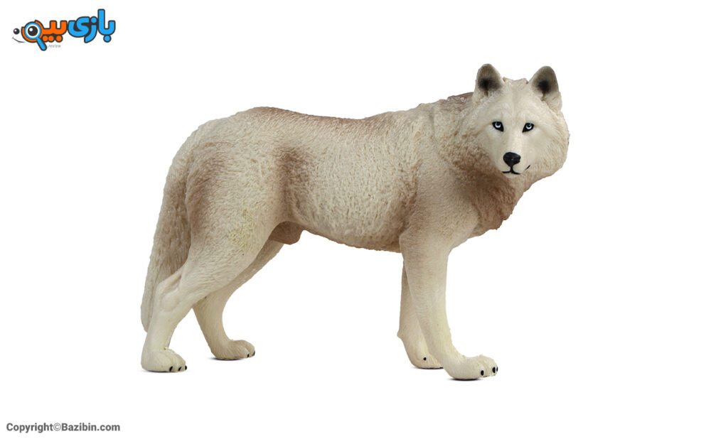 بازی فیگور حیوانات مدل گرگ سفید مک تویز 3