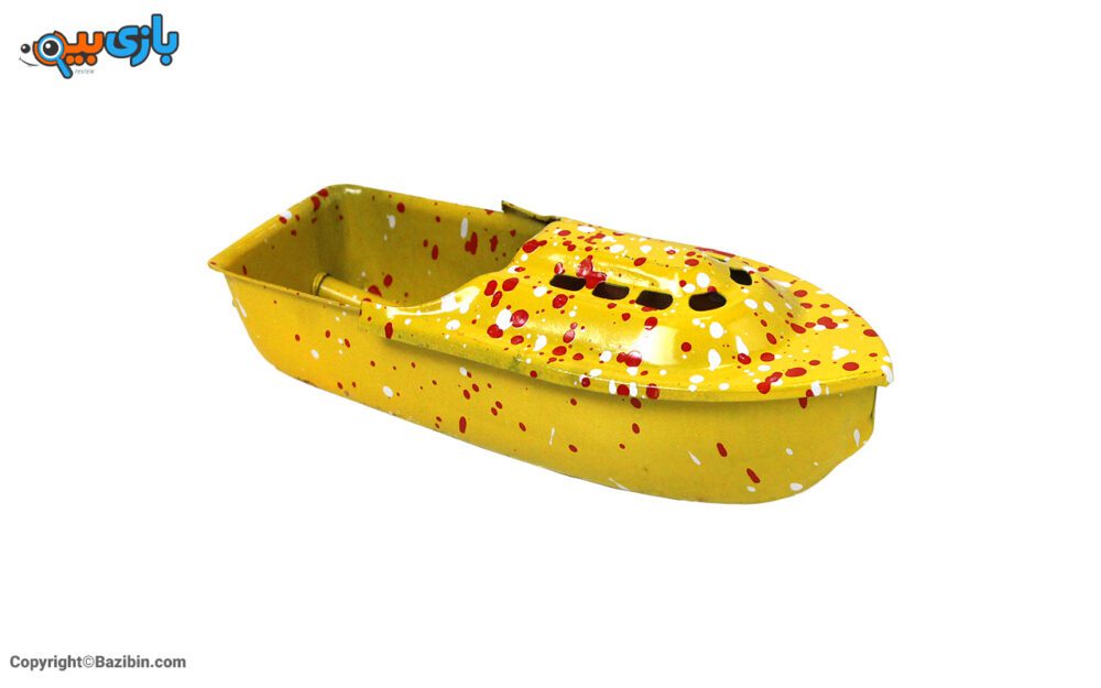 بازی قایق نفتی نوستالژیک زرد خال خالی کوچک 2