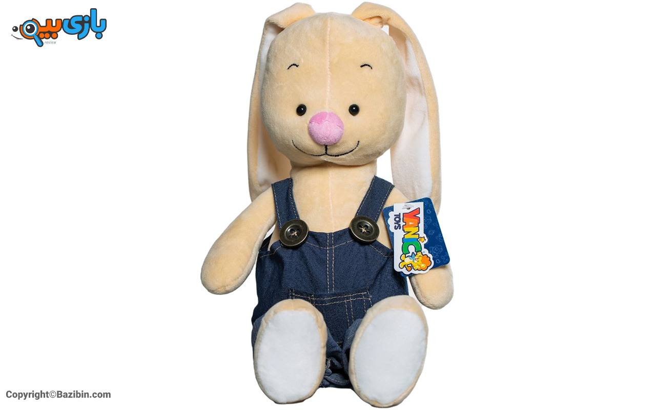 عروسک خرگوش لباس جین پسر یانیک