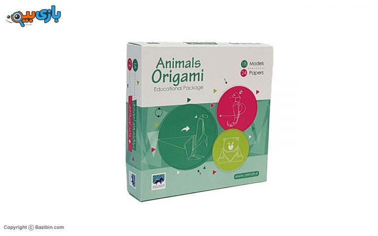 اسباب بازی اوریگامی حیوانات اوریمان 1