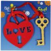 کاردستی چوبی تزئینی قلب و کلید ایپکا IMG 0168