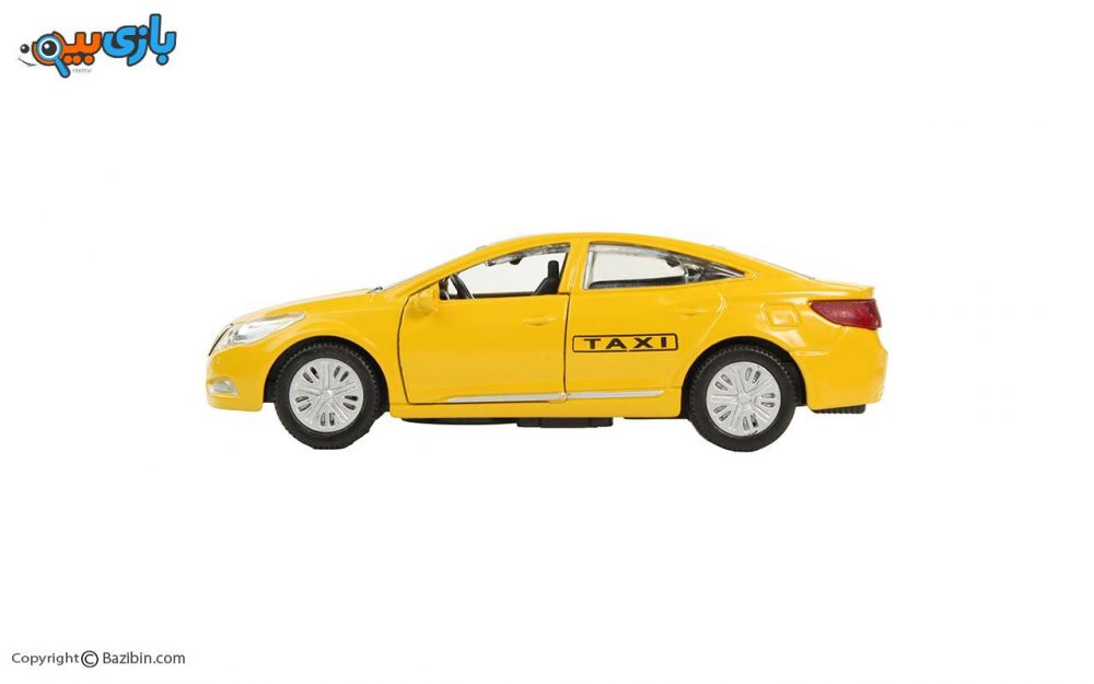 اسباب بازی ازرا تاکسي زرد فلزی طاها IMG 0705