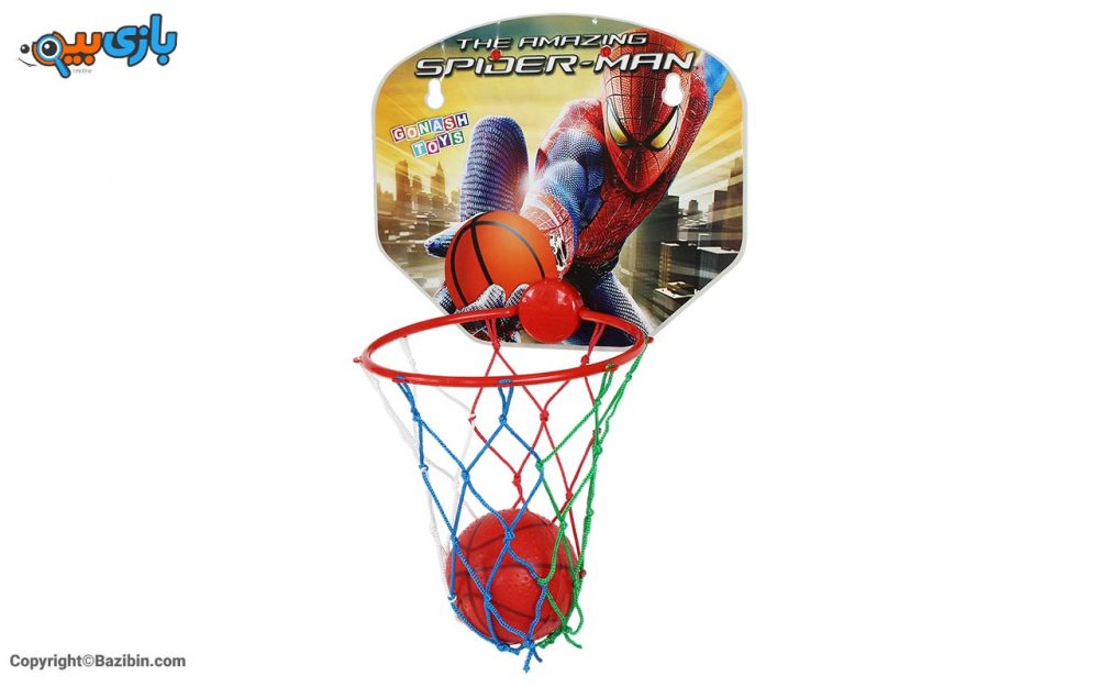 بازی تخته بسکتبال کوچک گنش طرح مرد عنکبوتی 2