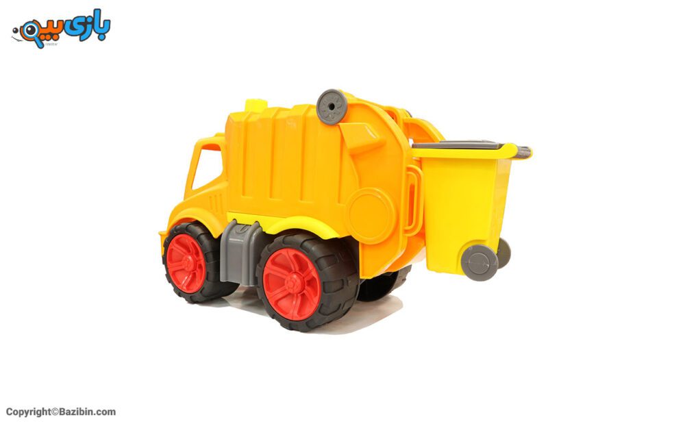 بازی ماشین مدل کامیون بازیافت کیوان تویز 10