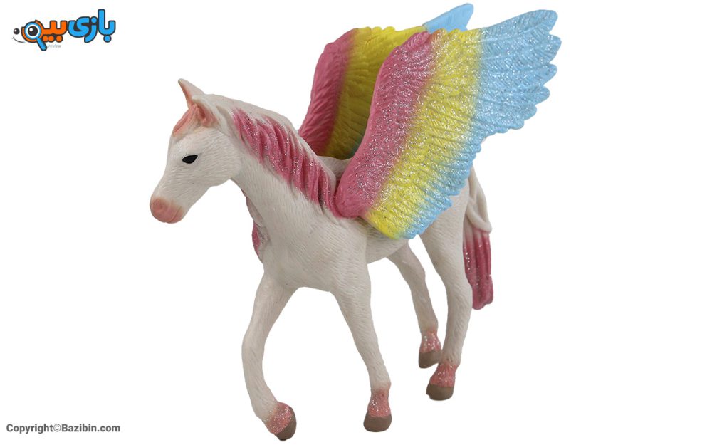 بازی فیگور حیوانات مدل اسب بال دار چند رنگ مک تویز