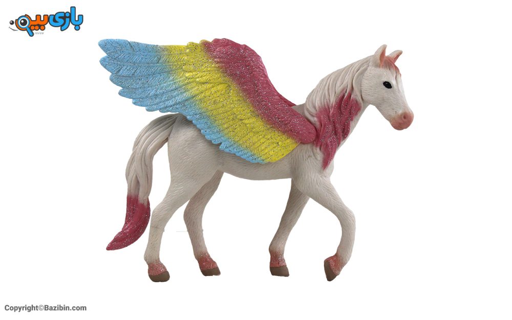 بازی فیگور حیوانات مدل اسب بال دار چند رنگ مک تویز 4